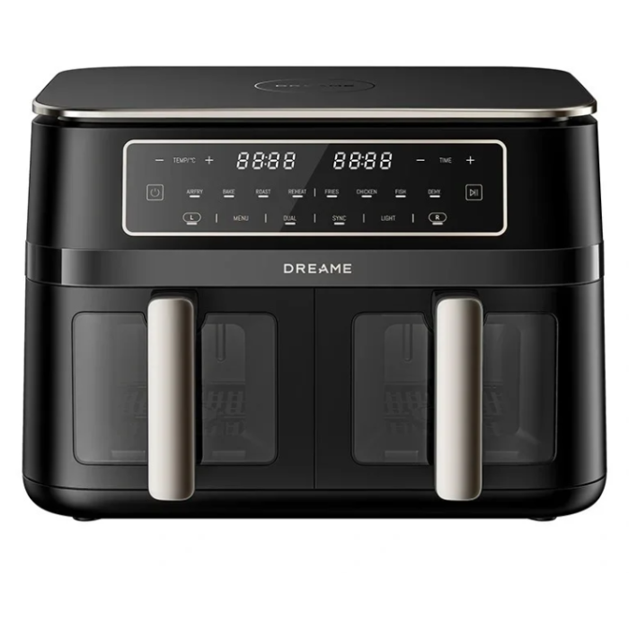 Dreame DZ30 Air Fryer cvrtnik dvojni, črn DREAME Dreame DZ30 Air Fryer cvrtnik dvojni, črn