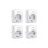 TP-LINK Tapo P110 Mini Smart Wi-Fi vtičnica - 4-pack