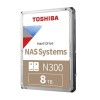Toshiba 8TB N300 NAS 3,5 SATA 6Gb/s 7200rpm 512MB HDD disk TOSHIBA Toshiba 8TB N300 NAS 3,5 SATA 6Gb/s 7200rpm 512MB HDD disk