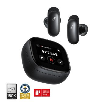 Anker Soundcore Liberty 5 Pro Max brezžične slušalke, črne