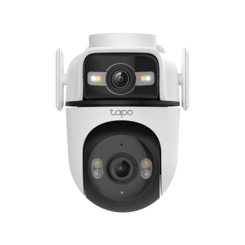TP-LINK Tapo C545D dvojna 2K zunanja PTZ Wi-Fi kamera z AI