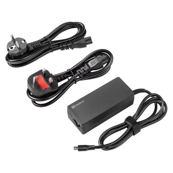 Sandberg USB-C AC polilec PD65W EU+UK