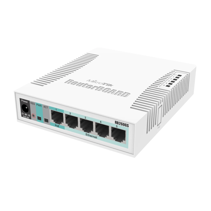 Mikrotik CSS106-5G-1S stikalo MIKROTIK Mikrotik CSS106-5G-1S stikalo