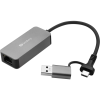 Sandberg USB-C/A 2.5 GbE RJ45 Adapter