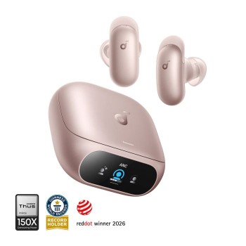 Anker Soundcore Liberty 5 Pro brezžične slušalke, roza