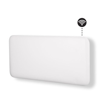 MILL panelni konvekcijski radiator Wi-Fi 1500W bel jeklo PA1500WIFI4