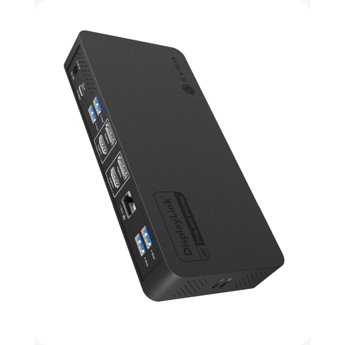 IcyBox IB-DK2255AC Heart Docking USB-C priklopna postaja ICYBOX IcyBox IB-DK2255AC Heart Docking USB-C priklopna postaja