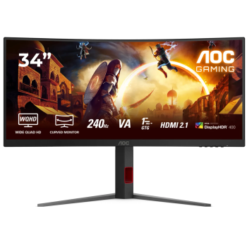 AOC Agon CU34G4Z 34" WQHD 240Hz 1ms ukrivljen gaming monitor