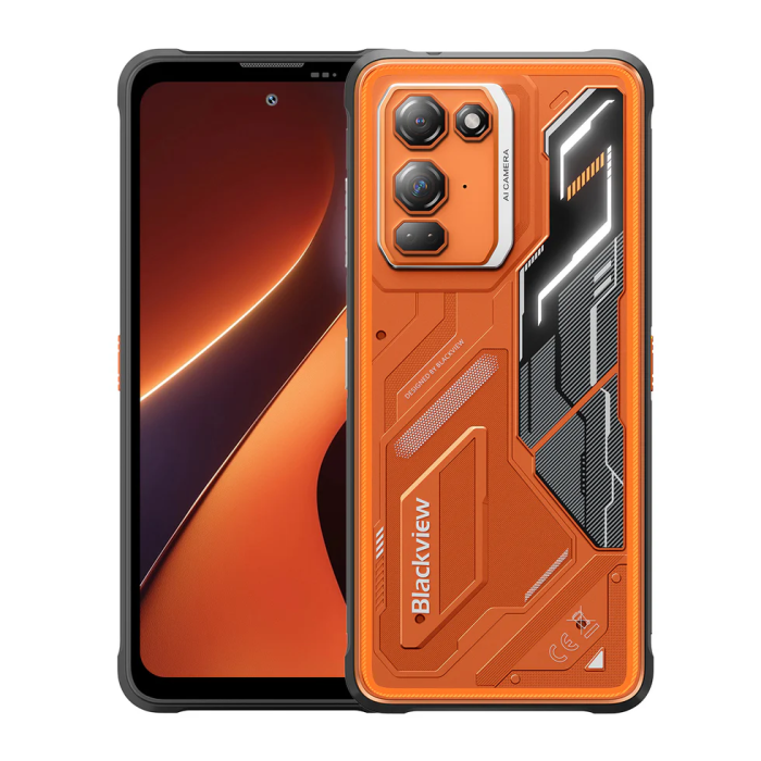 Blackview pametni robustni telefon FORT 200 6/256GB, oranžen BLACKVIEW Blackview pametni robustni telefon FORT 200 6/256GB, oranžen