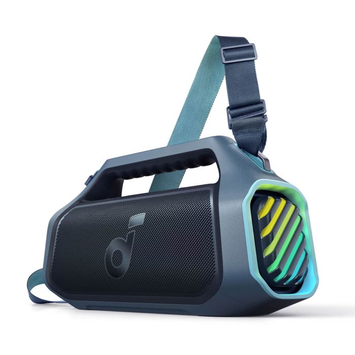 Anker Soundcore BOOM 2 Plus BT 6.0 prenosni Bluetooth zvočnik, moder ANKER Anker Soundcore BOOM 2 Plus BT 6.0 prenosni Bluetooth zvočnik, moder