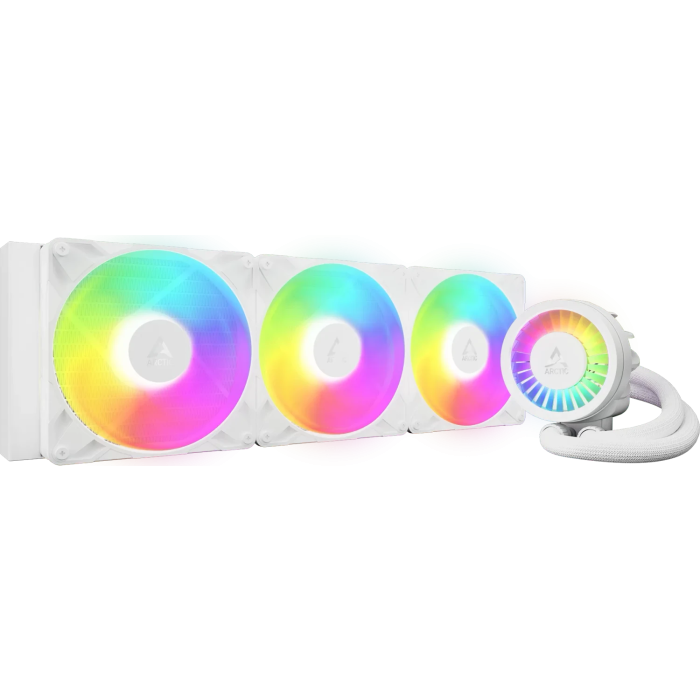 ARCTIC LIQUID FREEZER III PRO 420mm A-RGB vodno hlajenje za INTEL/AMD procesorje (bel) ARCTIC ARCTIC LIQUID FREEZER III PRO 420mm A-RGB vodno hlajenje za INTEL/AMD procesorje (bel)