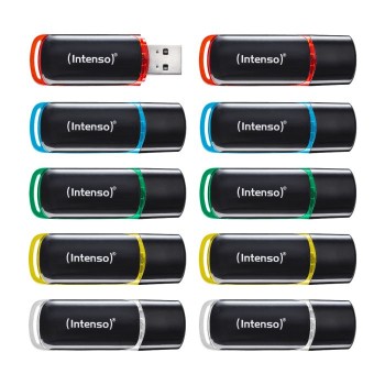 Intenso 10x8GB Business Line USB 2.0 spominski ključki - Barvni