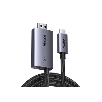 Ugreen USB-C na HDMI 4K kabel + polnjenje - 2M