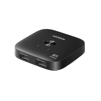 Ugreen HDMI 8K 2v1 razdelilec, stikalo