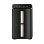 Dreame DS50 Air Fryer dvojni cvrtnik, črn