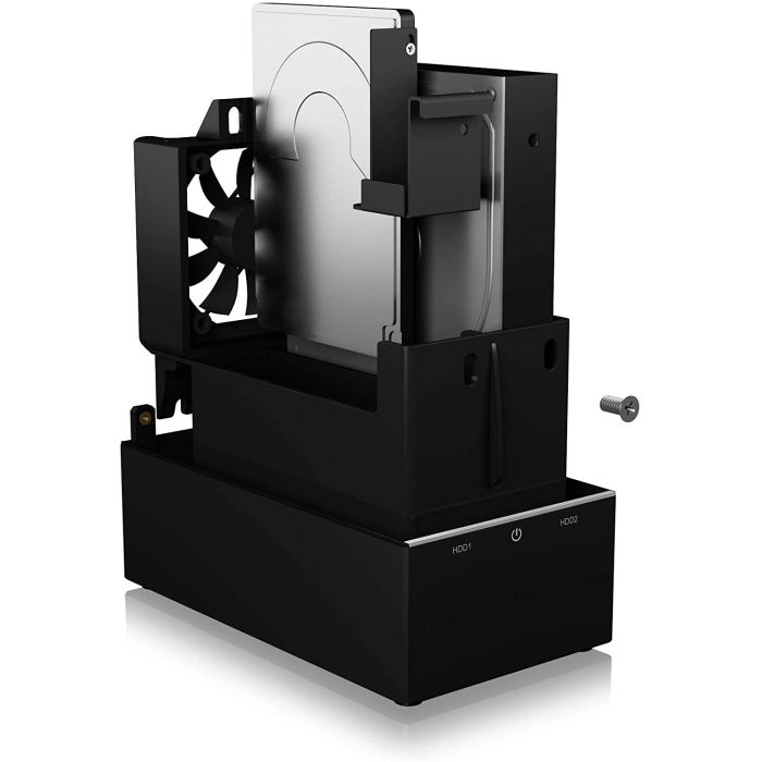 Icybox IB-RD3621-C31 zunanje RAID ohišje za 2 diska 2.5 ali 3.5 SATA ICYBOX Icybox IB-RD3621-C31 zunanje RAID ohišje za 2 diska 2.5 ali 3.5 SATA