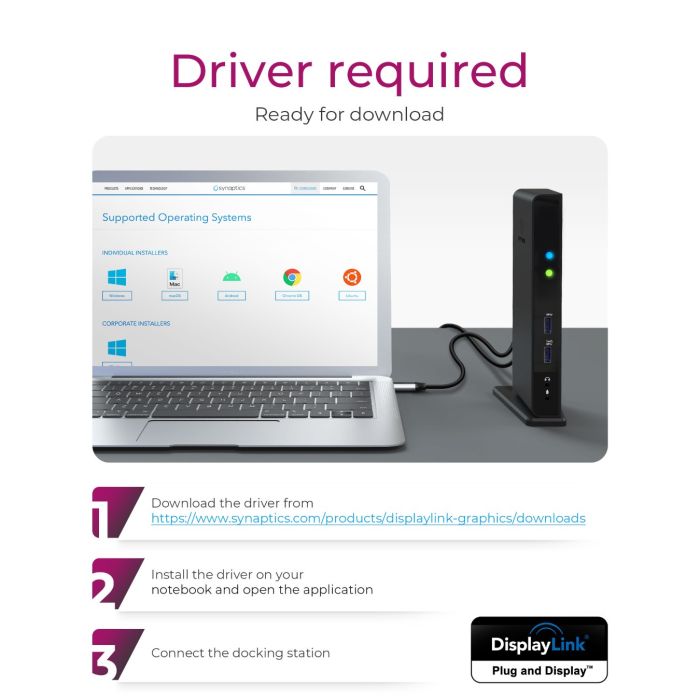 Icybox IB-DK2241AC Multi-Docking USB 3.0 priklopna postaja ICYBOX Icybox IB-DK2241AC Multi-Docking USB 3.0 priklopna postaja