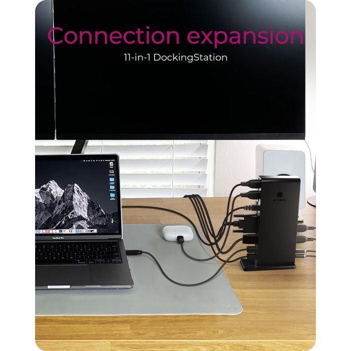 Icybox IB-DK2241AC Multi-Docking USB 3.0 priklopna postaja ICYBOX Icybox IB-DK2241AC Multi-Docking USB 3.0 priklopna postaja