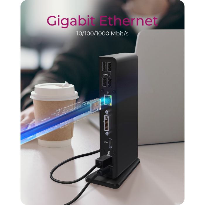 Icybox IB-DK2241AC Multi-Docking USB 3.0 priklopna postaja ICYBOX Icybox IB-DK2241AC Multi-Docking USB 3.0 priklopna postaja