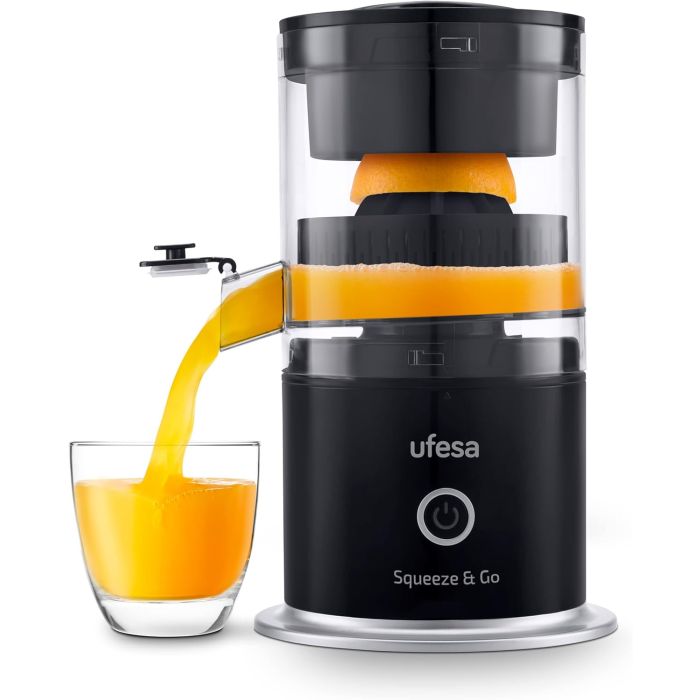 Ufesa Squeeze & Go Električni sokovnik za agrume z možnostjo polnjenja USB-C UFESA Ufesa Squeeze & Go Električni sokovnik za agrume z možnostjo polnjenja USB-C