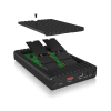 Icybox IB-2817MCL-C31 ohišje za 2 NVME SSD-ja s USB-C in USB-A priključkom ICYBOX Icybox IB-2817MCL-C31 ohišje za 2 NVME SSD-ja s USB-C in USB-A priključkom