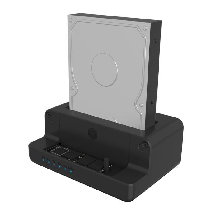 Icybox IB-2914MSCL-C31 priklopna postaja in kloniranje za M.2 NVMe SSD & 2,5/3,5 SATA SSD/HDD ICYBOX Icybox IB-2914MSCL-C31 priklopna postaja in kloniranje za M.2 NVMe SSD & 2,5/3,5 SATA SSD/HDD