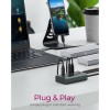 Icybox IB-HUB1454-C31 4-portno hub z vmesnikom USB 3.2 Gen 2 Type-C ICYBOX Icybox IB-HUB1454-C31 4-portno hub z vmesnikom USB 3.2 Gen 2 Type-C