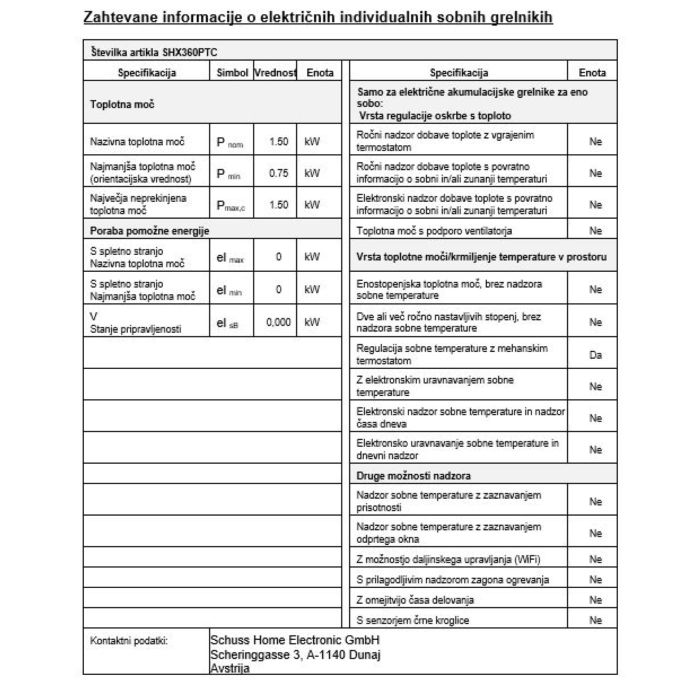 SHX PTC ventilatorski grelnik 360-stopinjski 1500W Keramični element SHE SHX PTC ventilatorski grelnik 360-stopinjski 1500W Keramični element