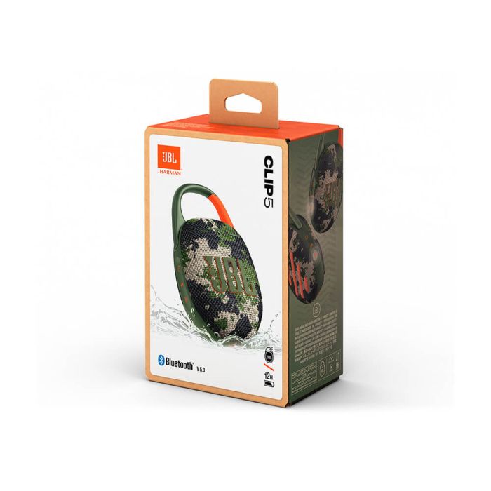 JBL CLIP 5 Bluetooth prenosni zvočnik, vojaški JBL JBL CLIP 5 Bluetooth prenosni zvočnik, vojaški