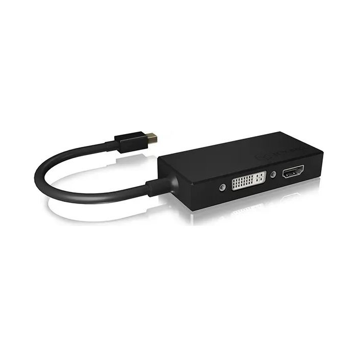 IcyBox IB-AC1032 Mini DisplayPort na DVI/HDMI/VGA pretvornik ICYBOX IcyBox IB-AC1032 Mini DisplayPort na DVI/HDMI/VGA pretvornik