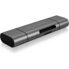 IcyBox IB-CR200-C USB-C/A/Micro B čitalec kartic SD/microSD