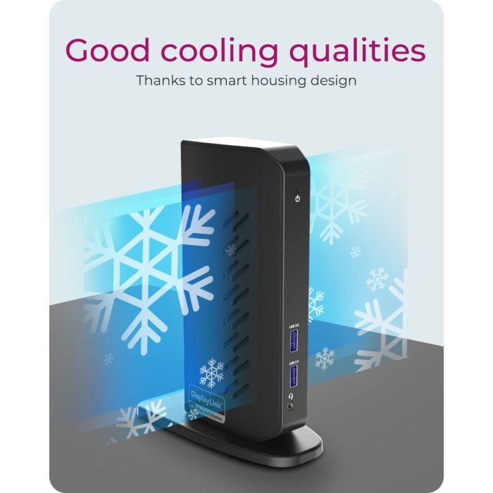 Icybox IB-DK2252AC 12-in-1 USB-C/A priklopna postaja z DisplayLink ICYBOX Icybox IB-DK2252AC 12-in-1 USB-C/A priklopna postaja z DisplayLink