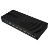 IcyBox IB-DK2246AC 11 v 1 USB-C hibridna priklopna postaja z DisplayLink ICYBOX IcyBox IB-DK2246AC 11 v 1 USB-C hibridna priklopna postaja z DisplayLink