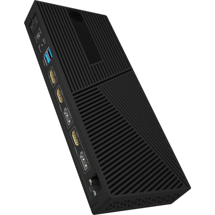 IcyBox IB-DK2246AC 11 v 1 USB-C hibridna priklopna postaja z DisplayLink ICYBOX IcyBox IB-DK2246AC 11 v 1 USB-C hibridna priklopna postaja z DisplayLink
