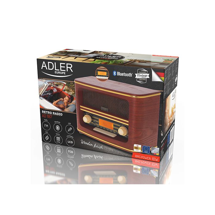 Adler retro radio AD1187 ADLER Adler retro radio AD1187