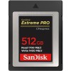 SanDisk Extreme PRO CFexpress tip B, 512GB, 1700MB/s Branje, 1400MB/s Pisanje SANDISK SanDisk Extreme PRO CFexpress tip B, 512GB, 1700MB/s Branje, 1400MB/s Pisanje