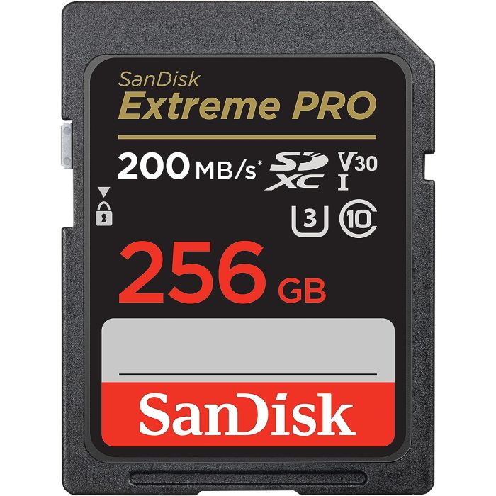 SanDisk Extreme PRO 256GB SDXC+ 2 leti RescuePRO Deluxe do 200MB/s & 140MB/s branje/zapisovanje, UHS SANDISK SanDisk Extreme PRO 256GB SDXC+ 2 leti RescuePRO Deluxe do 200MB/s & 140MB/s branje/zapisovanje, UHS