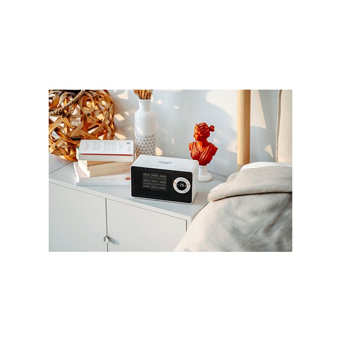 ADLER Keramični kalorifer Q LCD 1000W Bel ADLER ADLER Keramični kalorifer Q LCD 1000W Bel