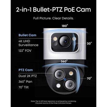 Anker Eufy Security PoE Bullet-PTZ S4 kamera