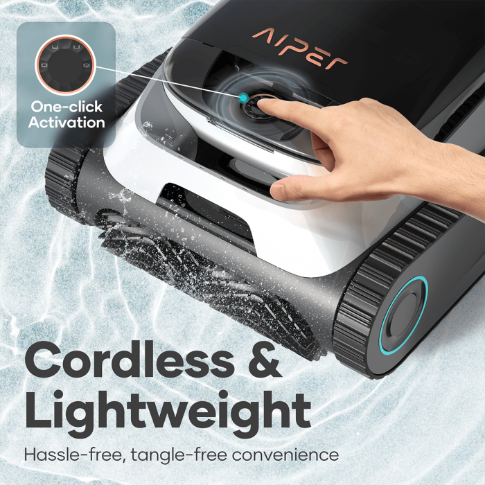 AIPER Scuba N1 baterijski robotski sesalnik za bazen AIPER AIPER Scuba N1 baterijski robotski sesalnik za bazen