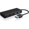 IcyBox IB-HUB1426-U3 4-portni Hub s priključkom USB-A in USB-C 3.2 ICYBOX IcyBox IB-HUB1426-U3 4-portni Hub s priključkom USB-A in USB-C 3.2