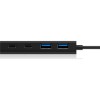 IcyBox IB-HUB1426-U3 4-portni Hub s priključkom USB-A in USB-C 3.2 ICYBOX IcyBox IB-HUB1426-U3 4-portni Hub s priključkom USB-A in USB-C 3.2
