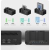 IcyBox IB-2924MSCL-C31 priklopna in klonirna postaja za M.2 NVMe SSD & 2,5/3,5 SATA SSD/HDD ICYBOX IcyBox IB-2924MSCL-C31 priklopna in klonirna postaja za M.2 NVMe SSD & 2,5/3,5 SATA SSD/HDD