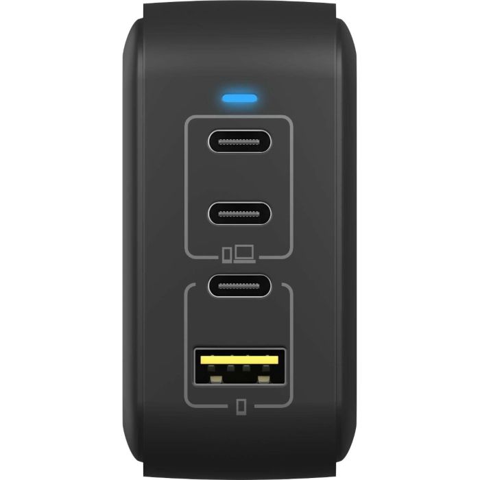 IcyBox IB-PS1040-PD 4-portni USB-C/A 100W GaN polnilec ICYBOX IcyBox IB-PS1040-PD 4-portni USB-C/A 100W GaN polnilec
