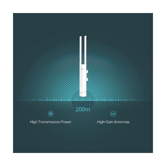 TP-LINK 300Mbps Wireless N zunanja dostopna točka (IP65) TP-LINK TP-LINK 300Mbps Wireless N zunanja dostopna točka (IP65)