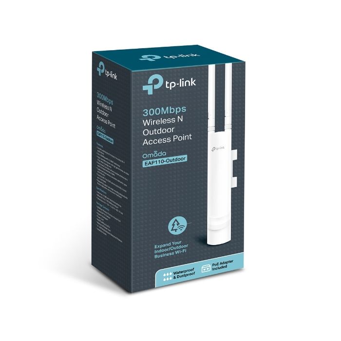 TP-LINK 300Mbps Wireless N zunanja dostopna točka (IP65) TP-LINK TP-LINK 300Mbps Wireless N zunanja dostopna točka (IP65)