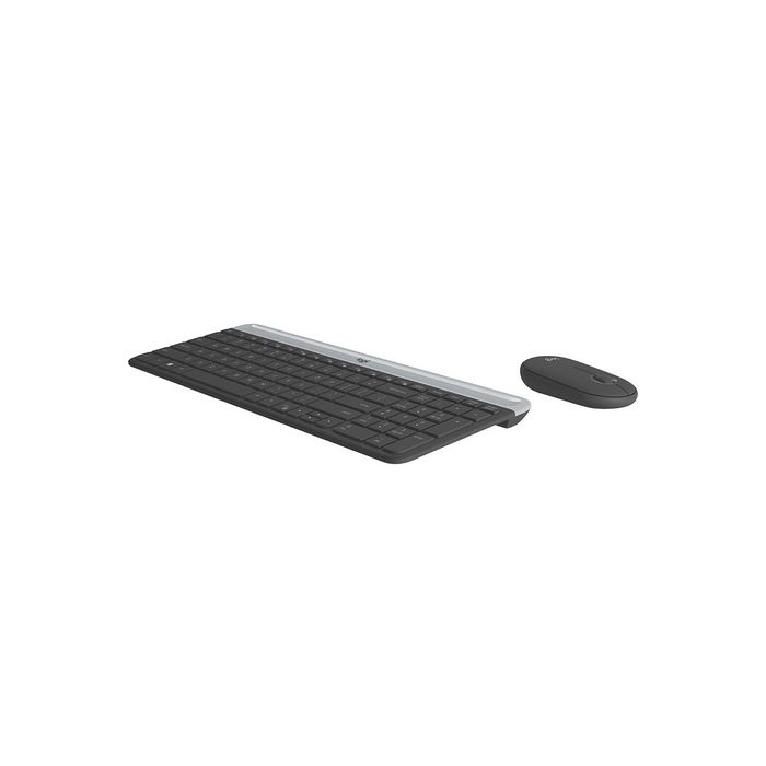 Logitech Slim Wireless Combo MK470, grafitna SLO LOGITECH Logitech Slim Wireless Combo MK470, grafitna SLO