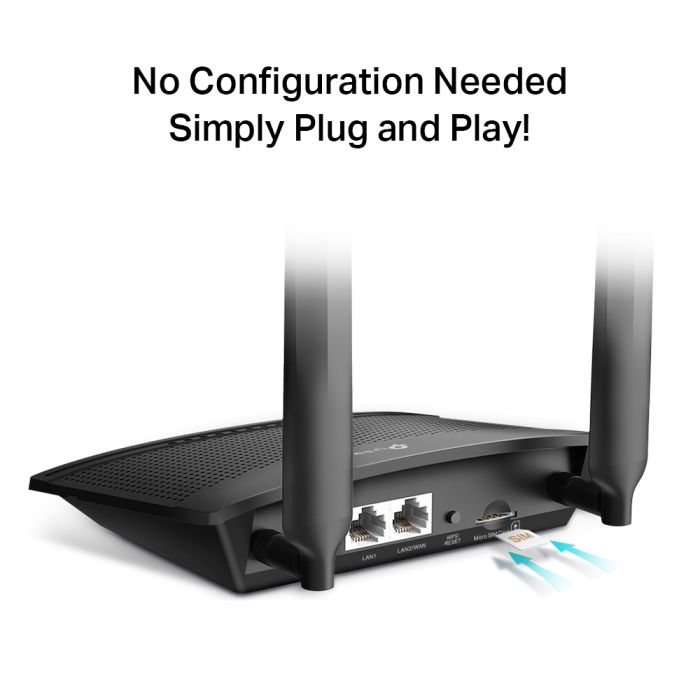 TP-Link 300Mbps Wireless N usmerjevalnik 4G TP-LINK TP-Link 300Mbps Wireless N usmerjevalnik 4G