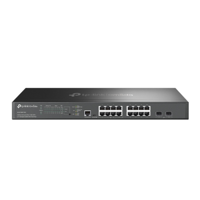 TP-LINK 16-Port 2.5G in 2-Port 10GE SFP+ L2+ Managed switch / stikalo z 8-Port PoE+ TP-LINK TP-LINK 16-Port 2.5G in 2-Port 10GE SFP+ L2+ Managed switch / stikalo z 8-Port PoE+