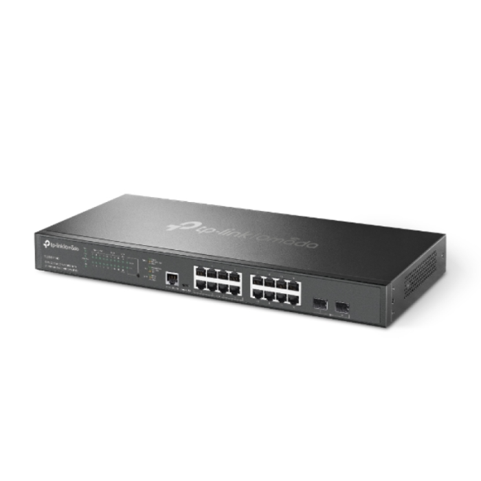 TP-LINK 16-Port 2.5G in 2-Port 10GE SFP+ L2+ Managed switch / stikalo z 8-Port PoE+ TP-LINK TP-LINK 16-Port 2.5G in 2-Port 10GE SFP+ L2+ Managed switch / stikalo z 8-Port PoE+